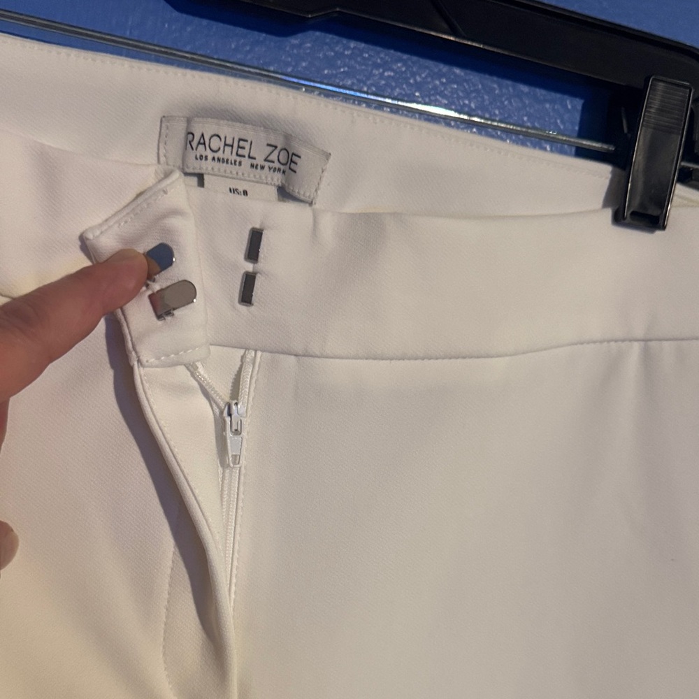 ⚪️👖🌟Rachel Zoe Cream Ankle Pants - Picture 3 of 9
